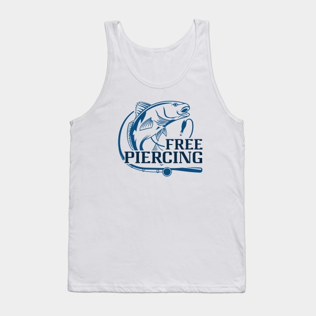 Free Piercing Tank Top by LuckyFoxDesigns